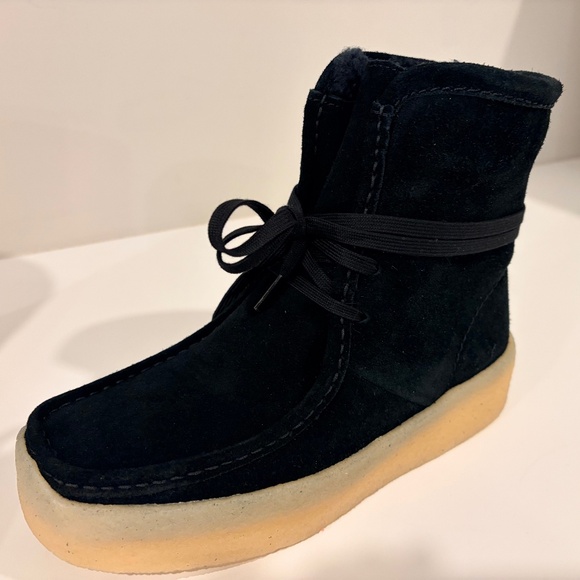 Clark Suede Wallabee Boots - Picture 5 of 5